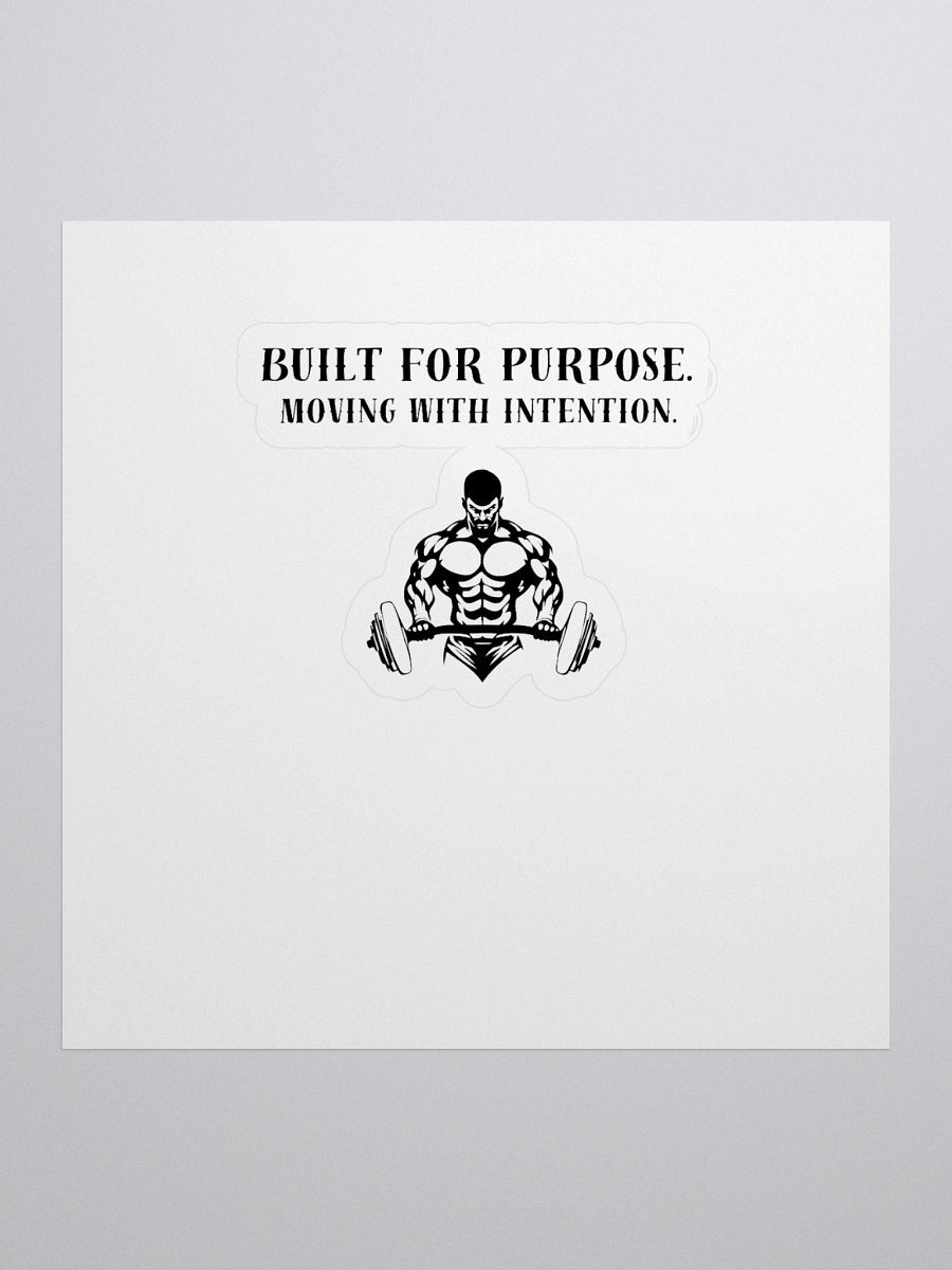Built For Purpose - Sticker product image (1)