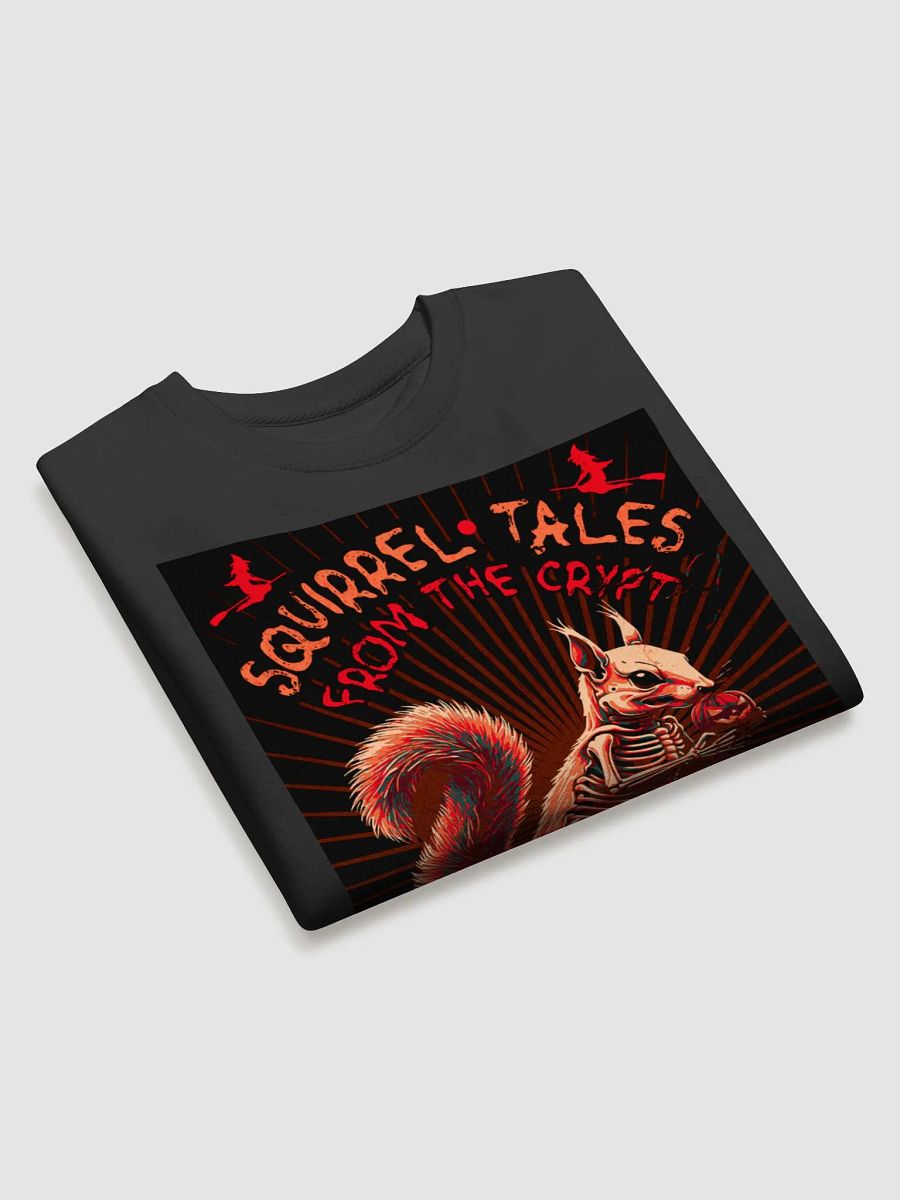 Skeletal Squirrel Horror Sweatshirt product image (3)