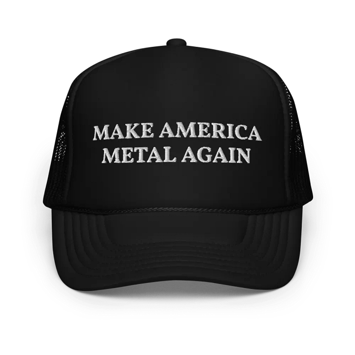 Make America Metal Again - Embroidered Trucker Cap product image (1)