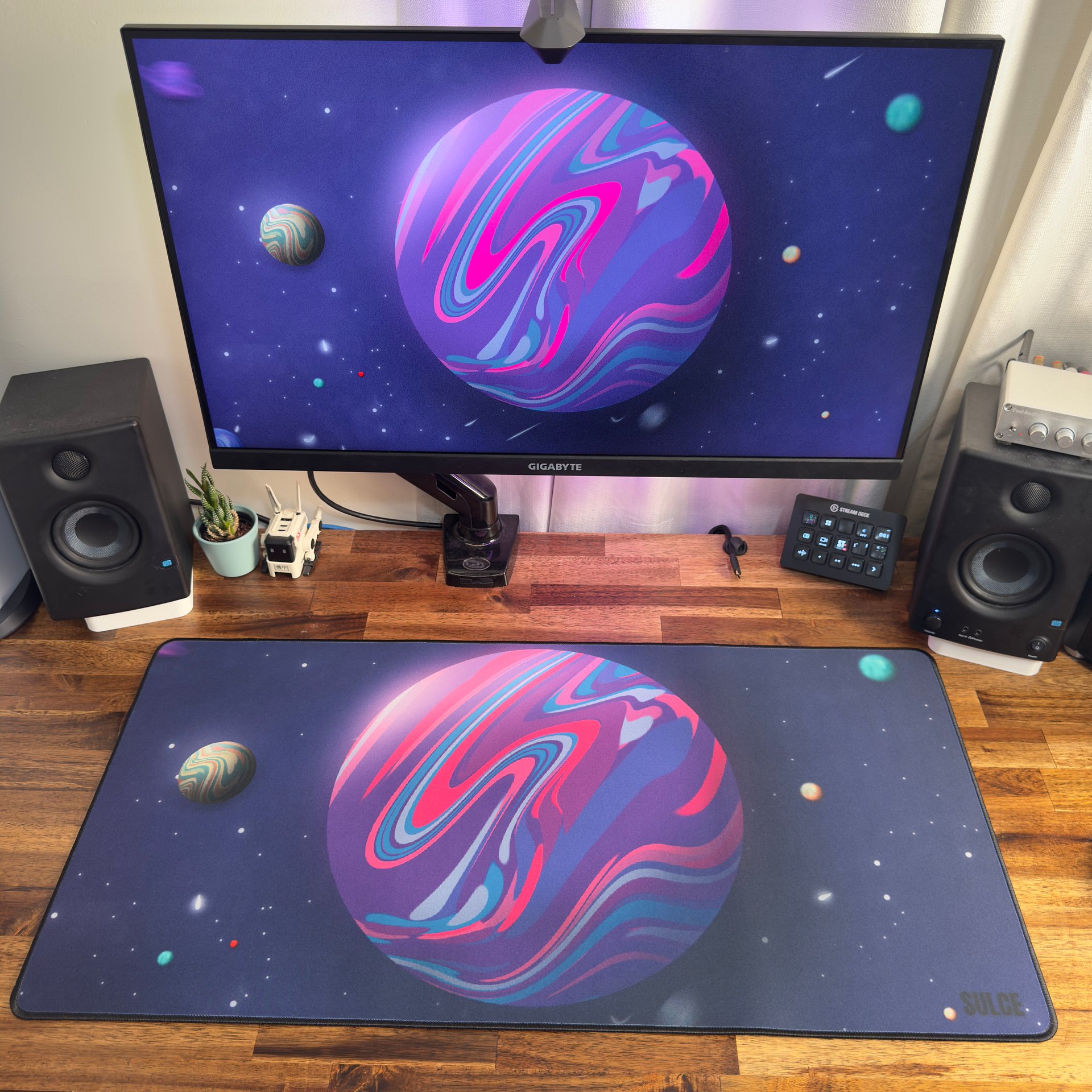 Purple - Stellar | Desk Mat product image (6)