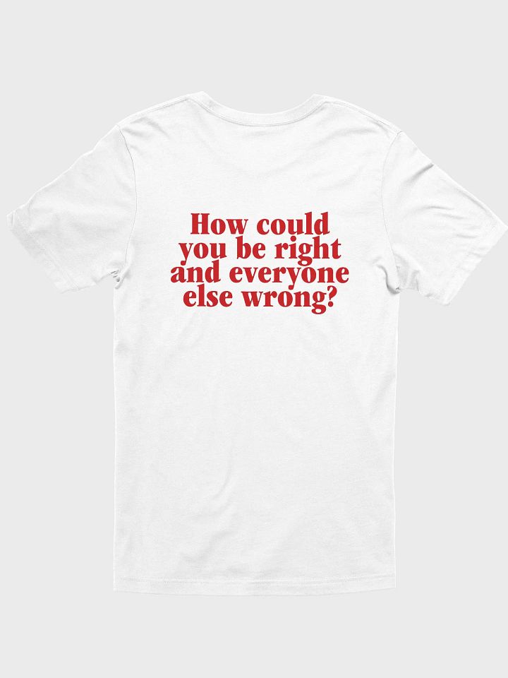 How could you be right and everyone else wrong? product image (2)