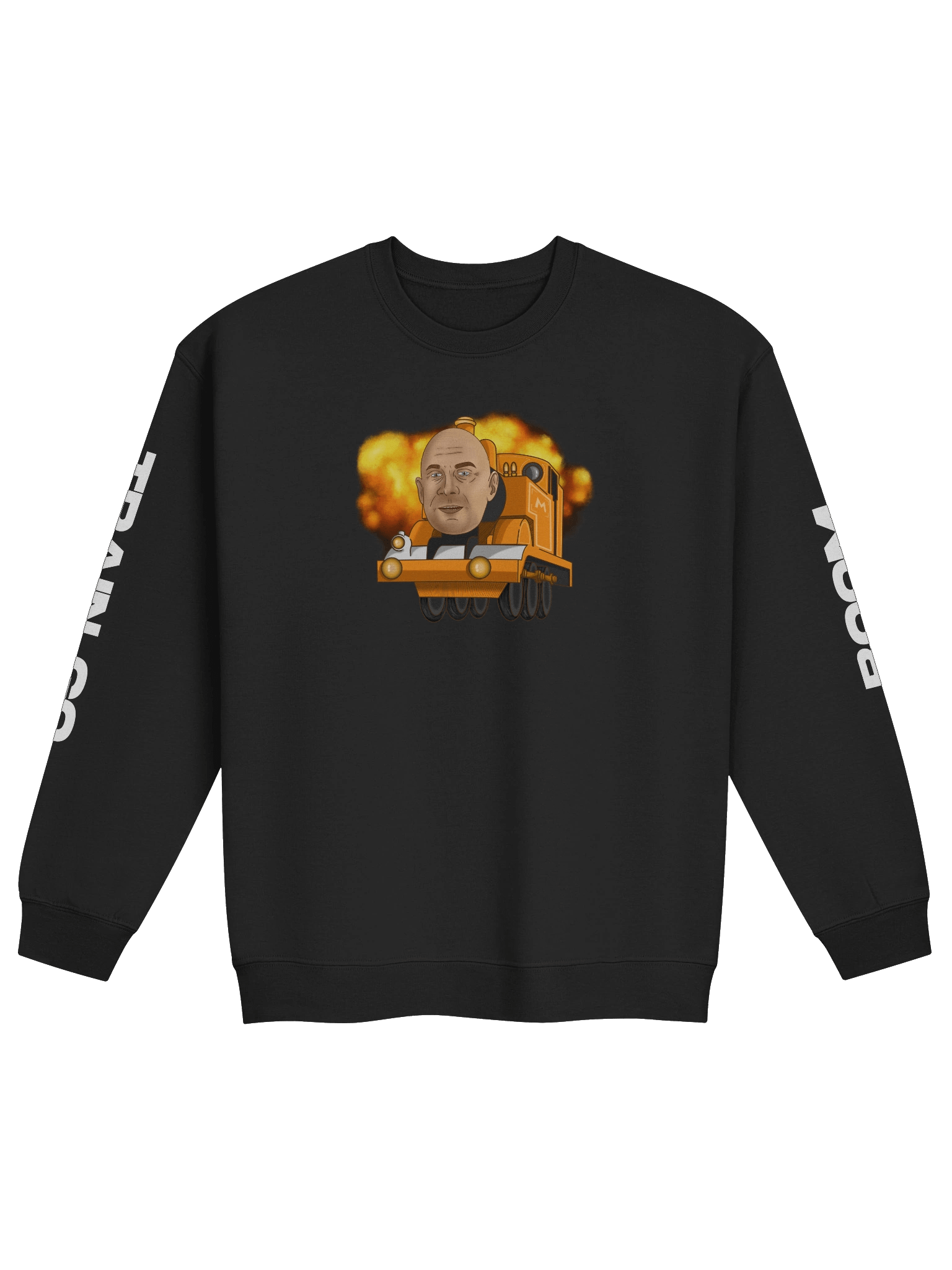train go boom - crewneck product image (1)