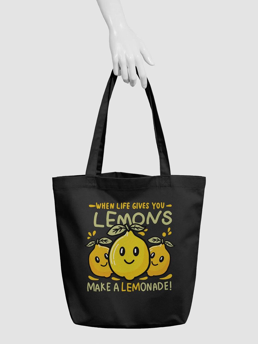 Lemon Parade Eco Tote Bag product image (5)