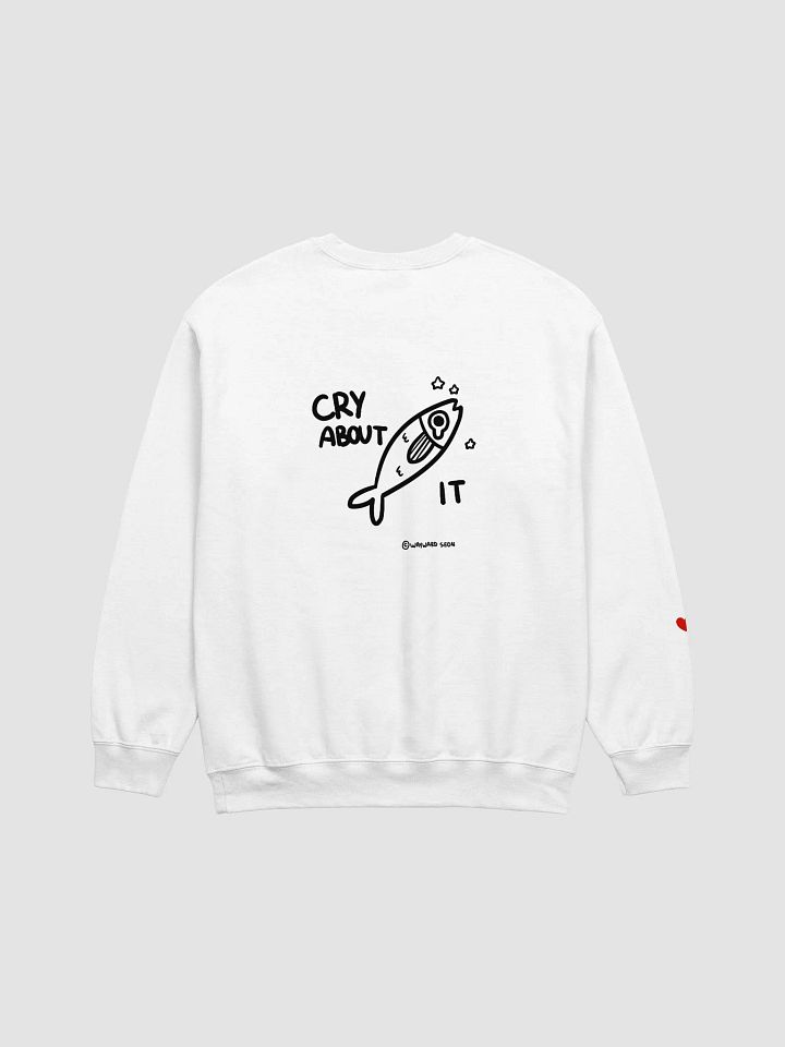 CRY ABOUT IT CREWNECK (white) product image (2)