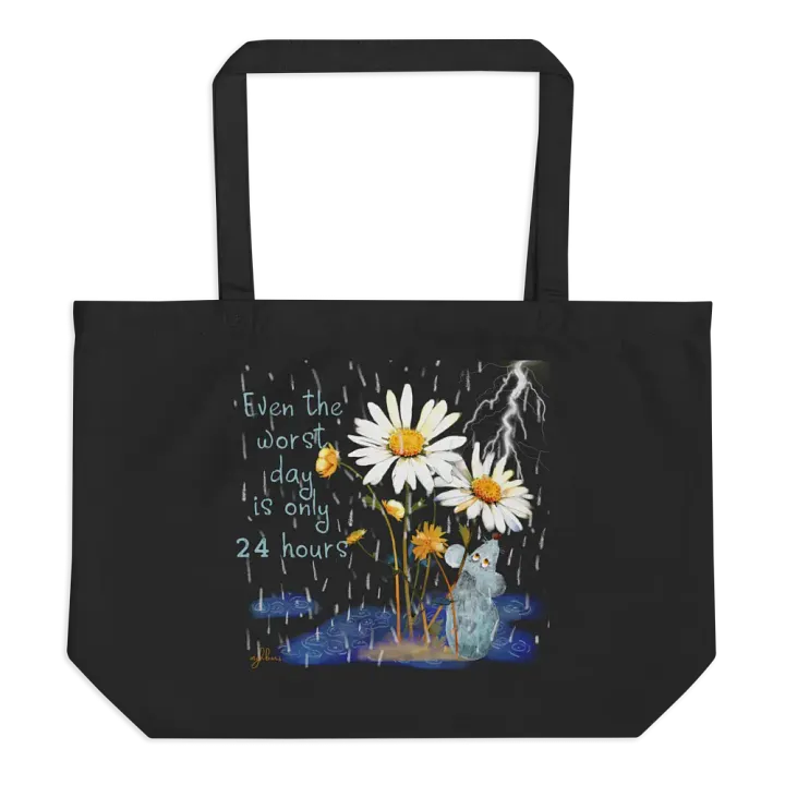 Passing Clouds: Weathering the Storm Eco Tote (Large) product image (1)