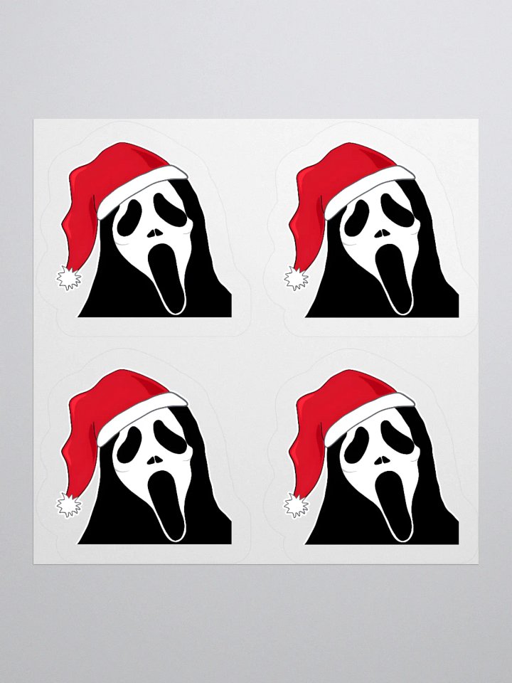Santa Ghostie - Stickers product image (1)