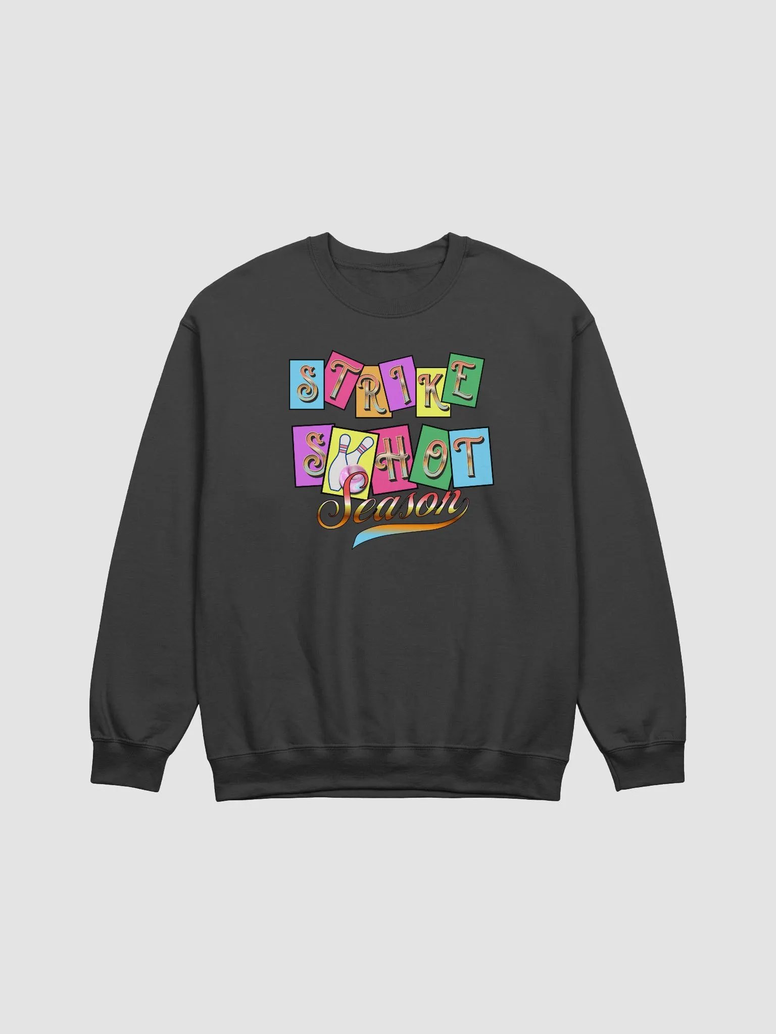 Strike Shot Season Bowling Crewneck product image (1)