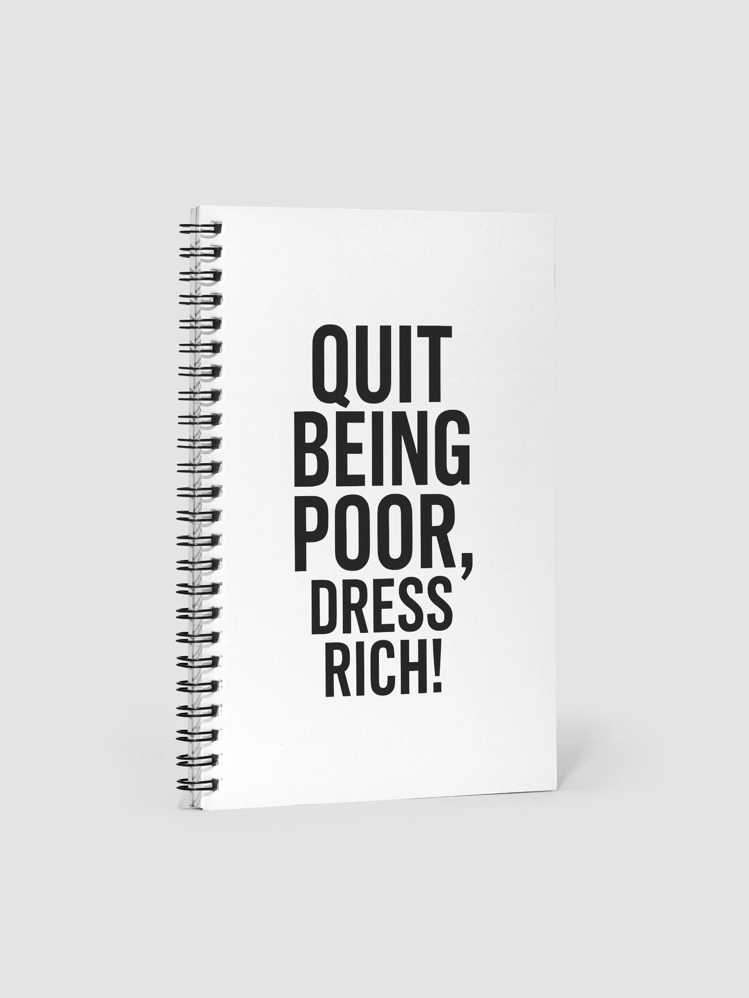 Rich & Chic Spiral Notebook product image (1)