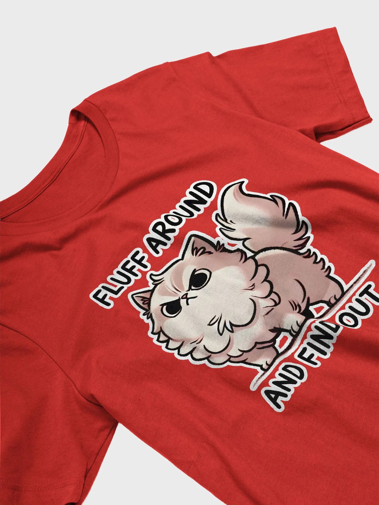 Fluff around and find out dark t-shirt product image (3)