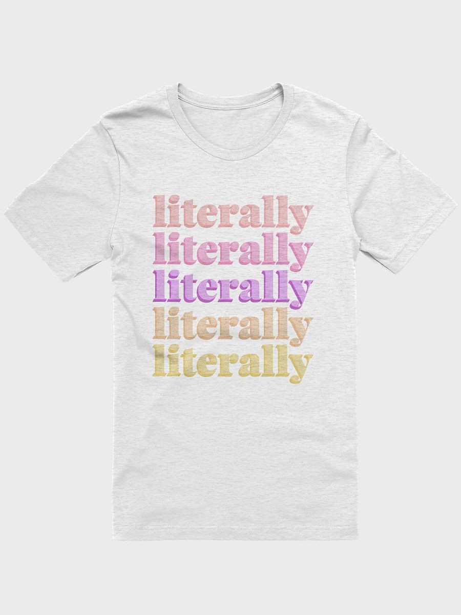 Literally T-shirt - Multi product image (1)