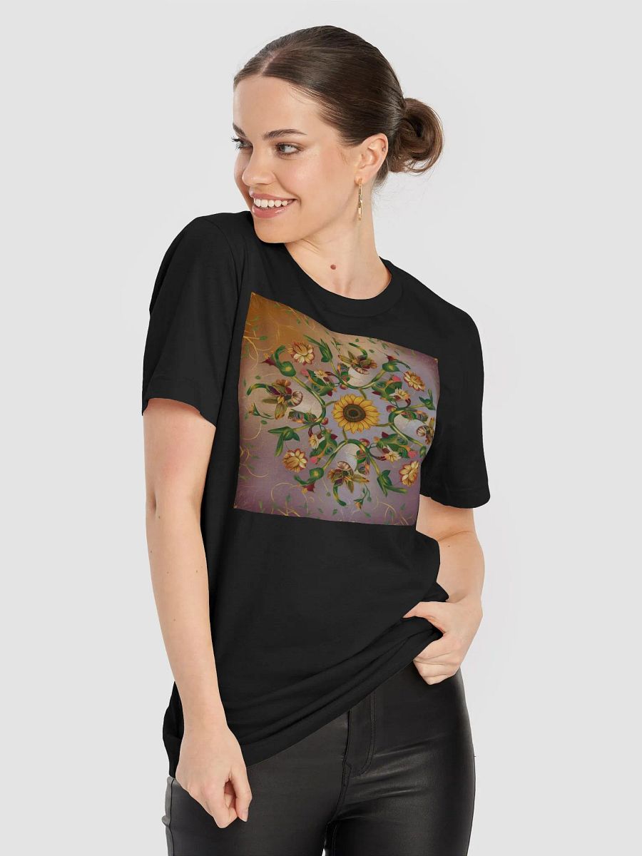 Graphic Grove Floral Mandala Sunflower T-Shirt - Unisex Comfort product image (9)