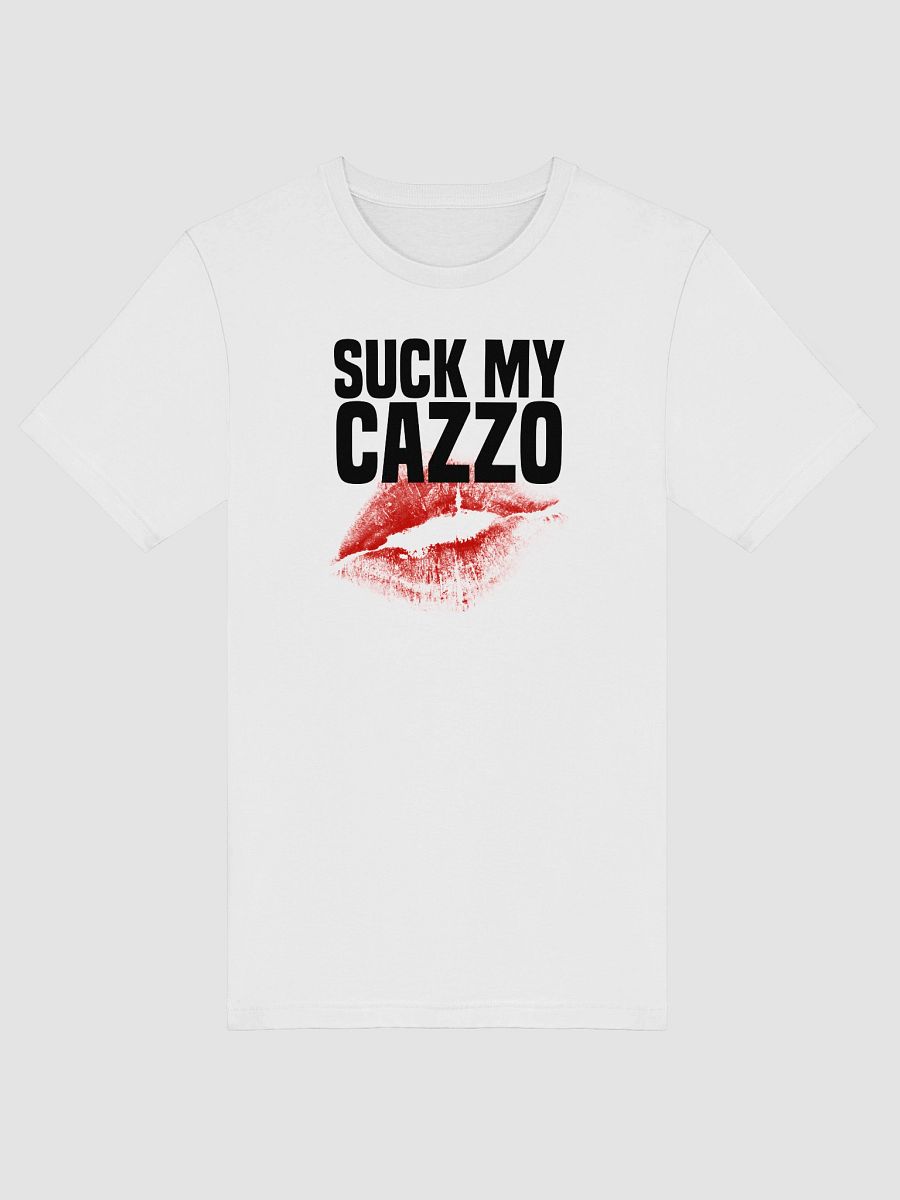 SUCK MY CAZZO t-shirt white product image (5)