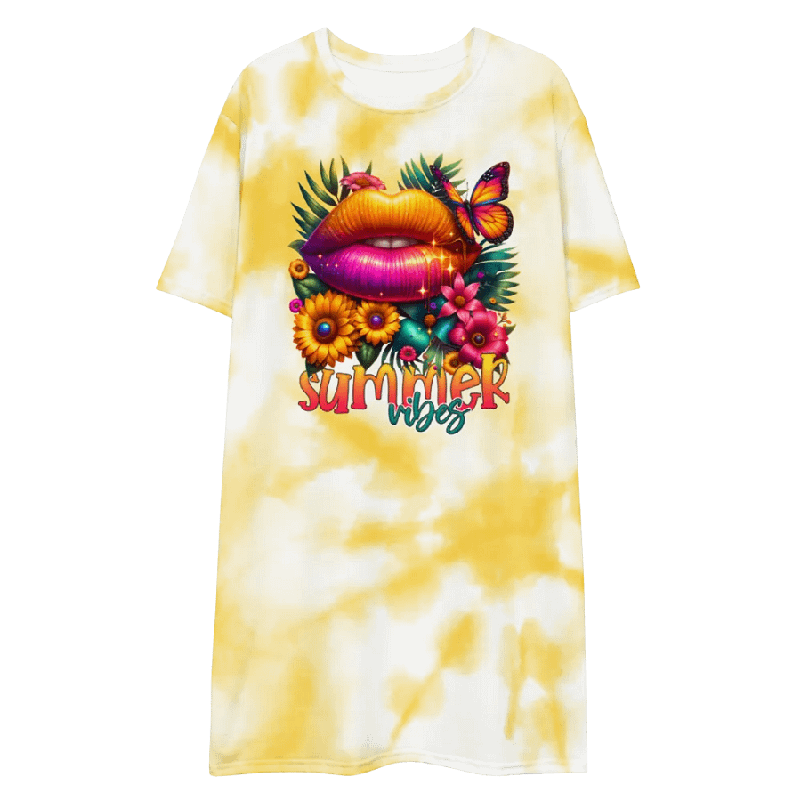 Butterfly Kiss Summer T-Shirt Dress product image (12)