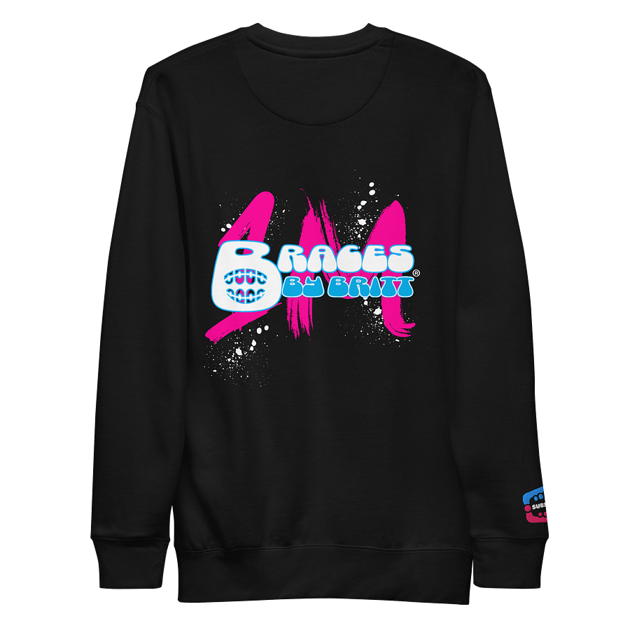 Braces By Britt® 1 Million Unisex Adult Crewneck product image (3)