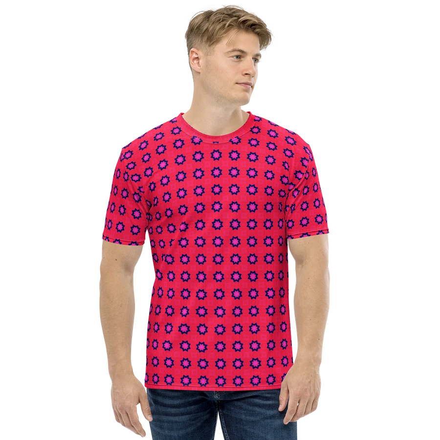 Abstract Red Men's Crewneck T Shirt product image (2)