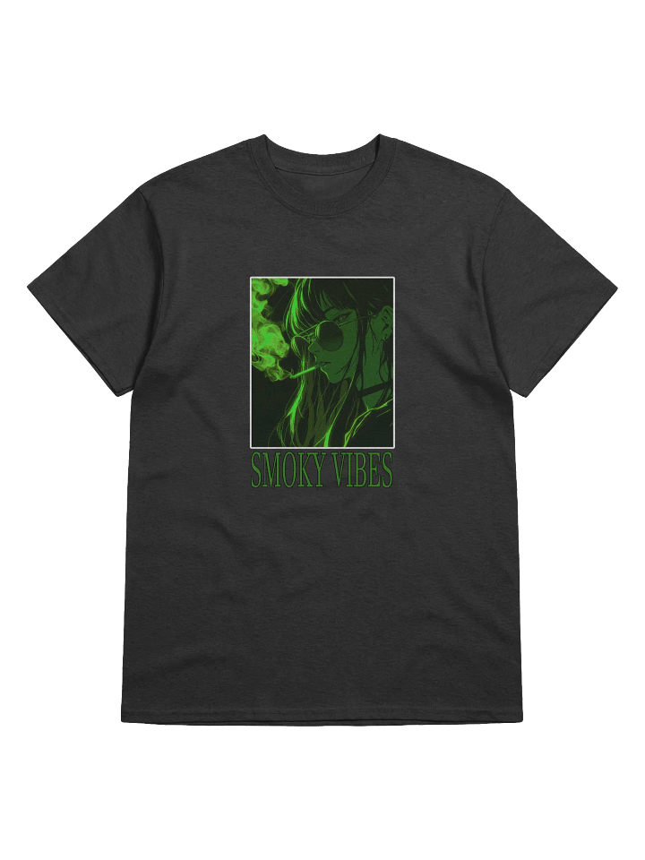 "Smoky Vibes" Heavyweight Printed T-Shirt product image (1)