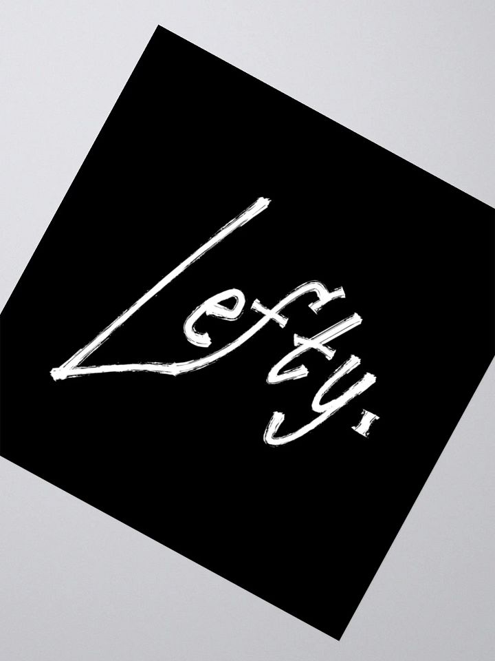 Lefty. "LOGO STICKER" product image (2)