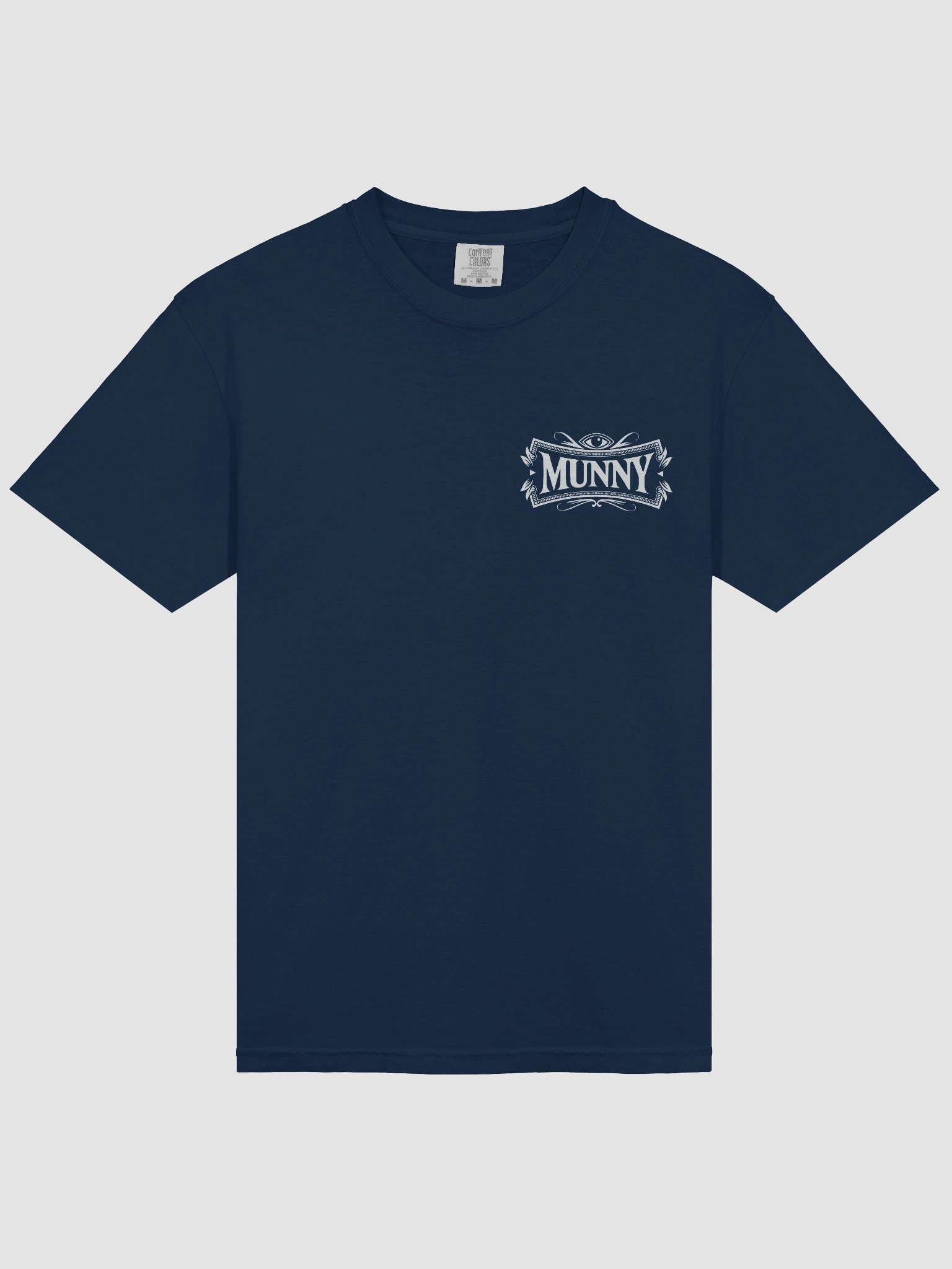 MUNNY "THINKING" TEE (Navy) product image (3)