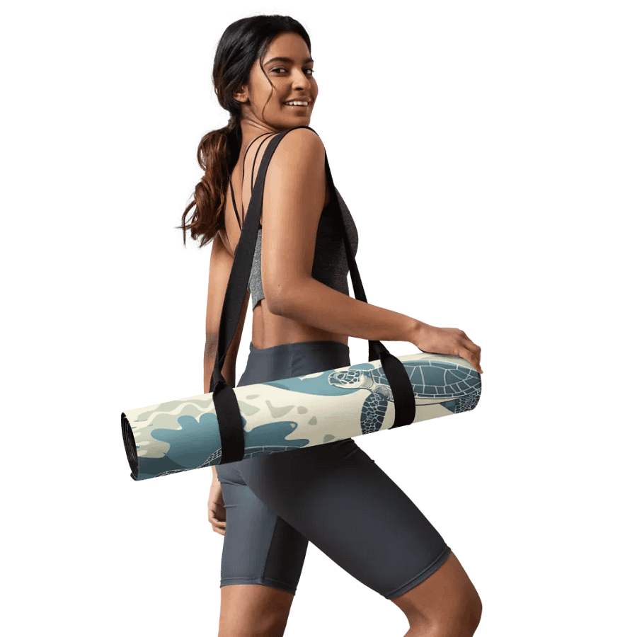 Sea Turtles Yoga Mat by Treasure Pie product image (10)