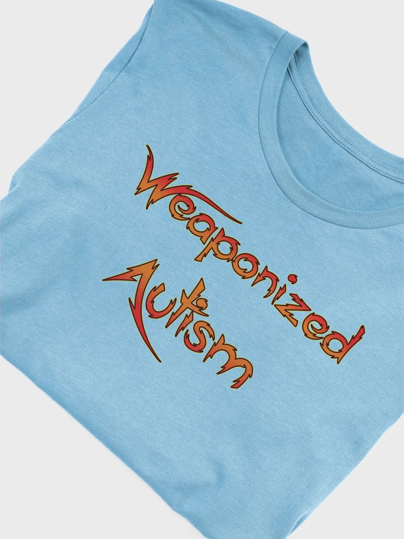 Weaponized Autism (Red Text) Straight-Sided T-Shirt product image (75)