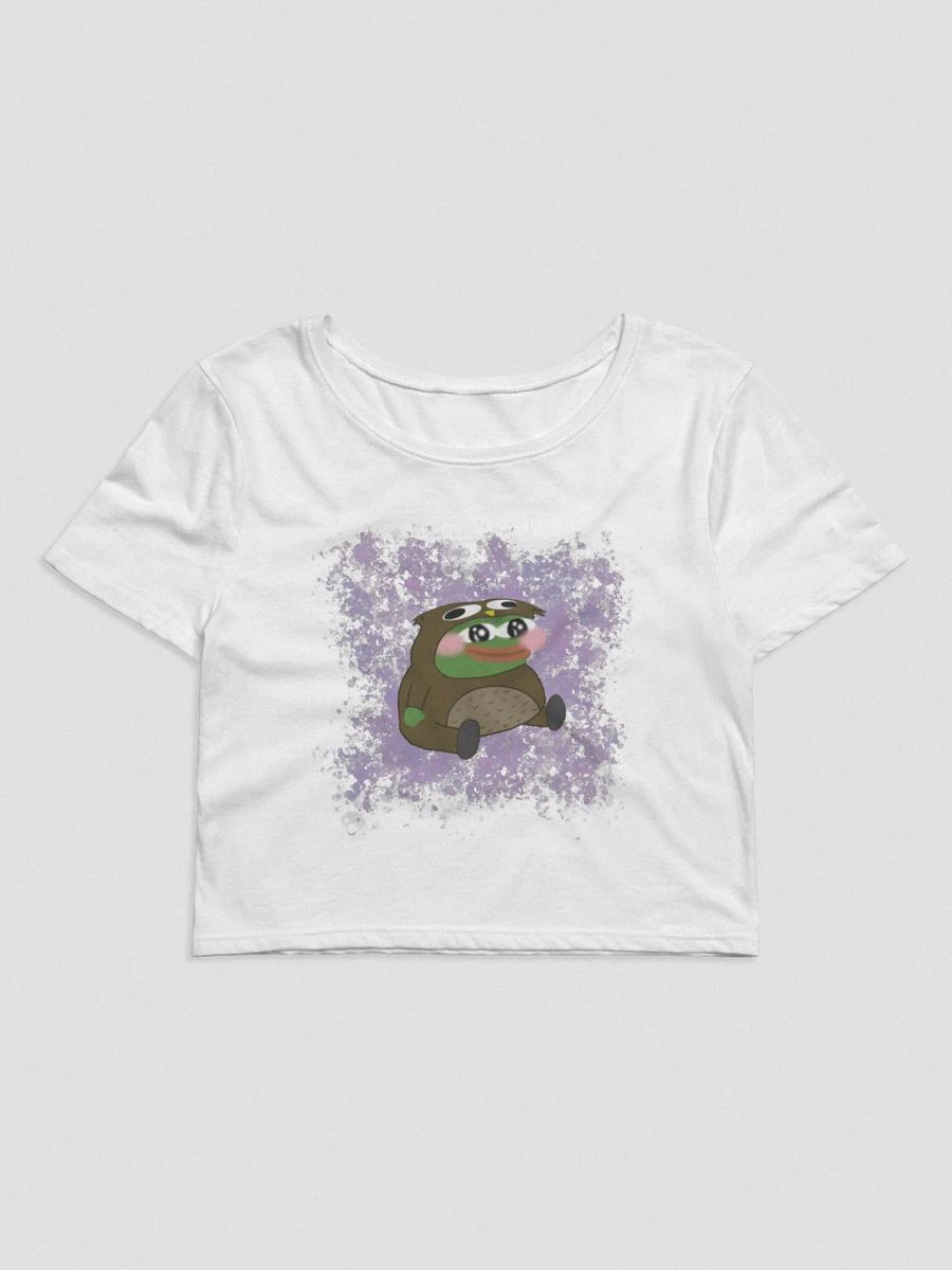 Peepo Sittin' (Crop, White) product image (1)