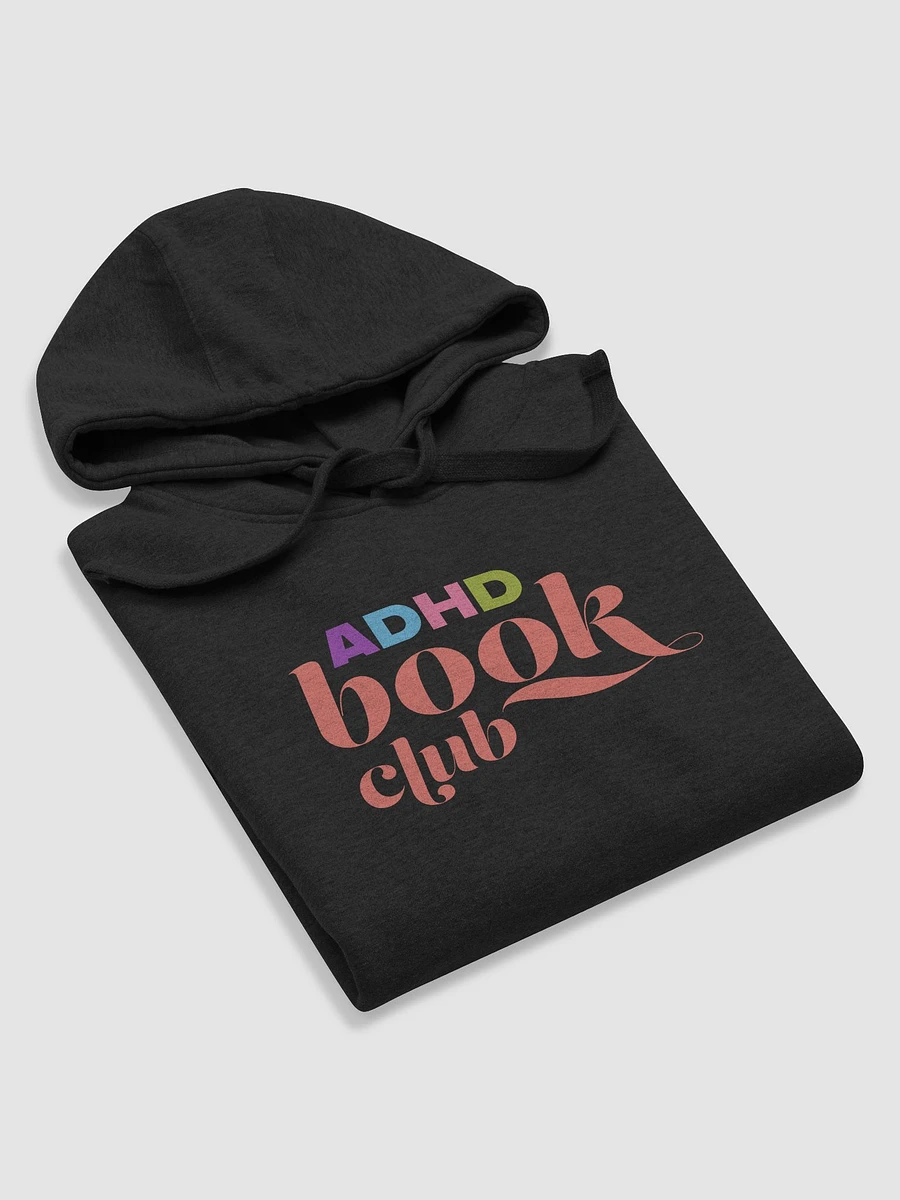 ADHD Book Club Hoodie Full color product image (12)