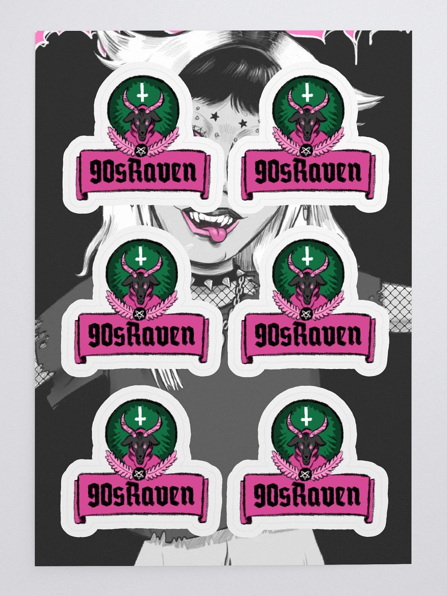 90sRaven Meister Stickers product image (3)