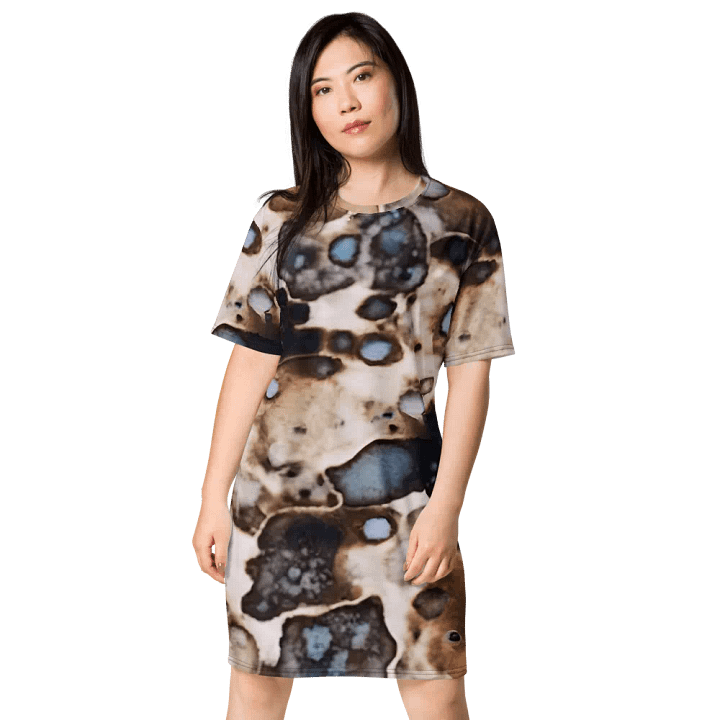 Funky Watercolor T Shirt Dress product image (1)