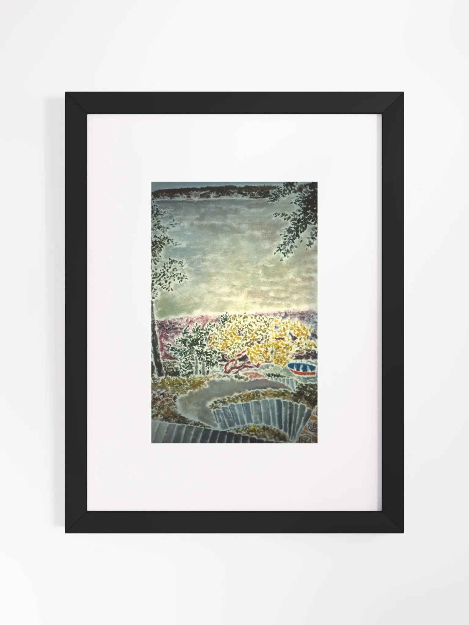 Steps to Beach Print Framed product image (12)