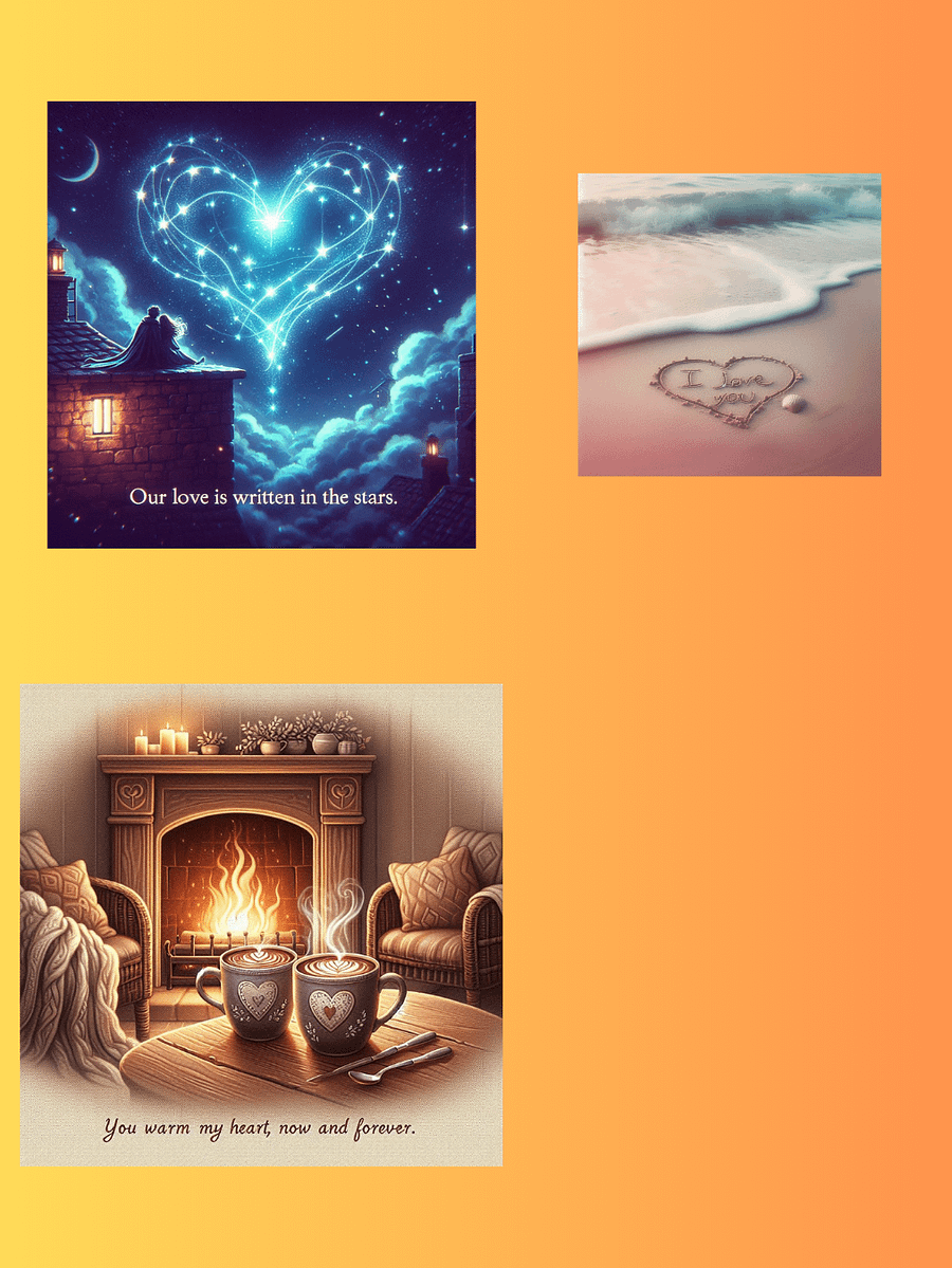 Unique & Romantic Valentine's Day Cards – Perfect for Your Loved One! product image (4)