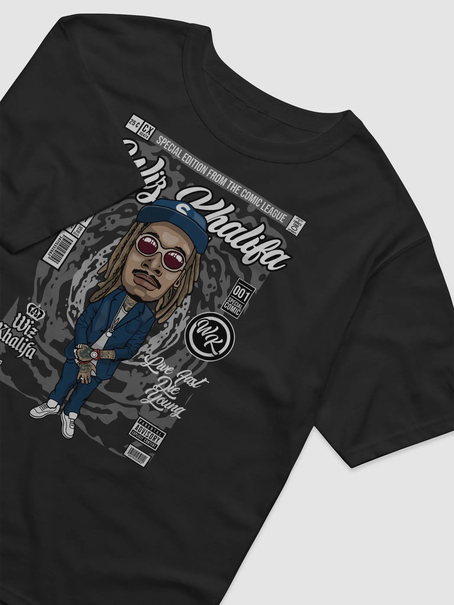 Wiz Khalifa Special Edition Comic T-Shirt by Champion® product image (5)