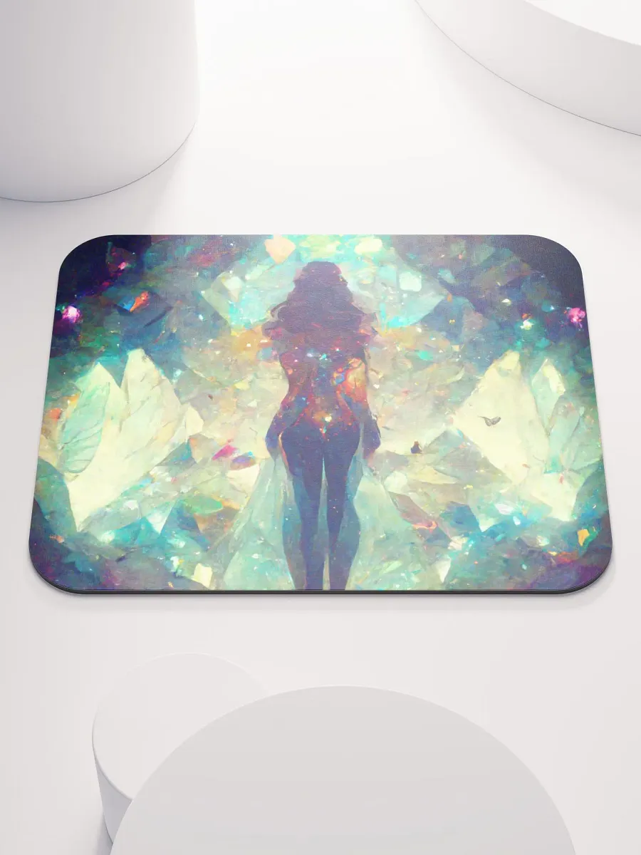 Ethereal Radiance Mouse Pad product image (1)