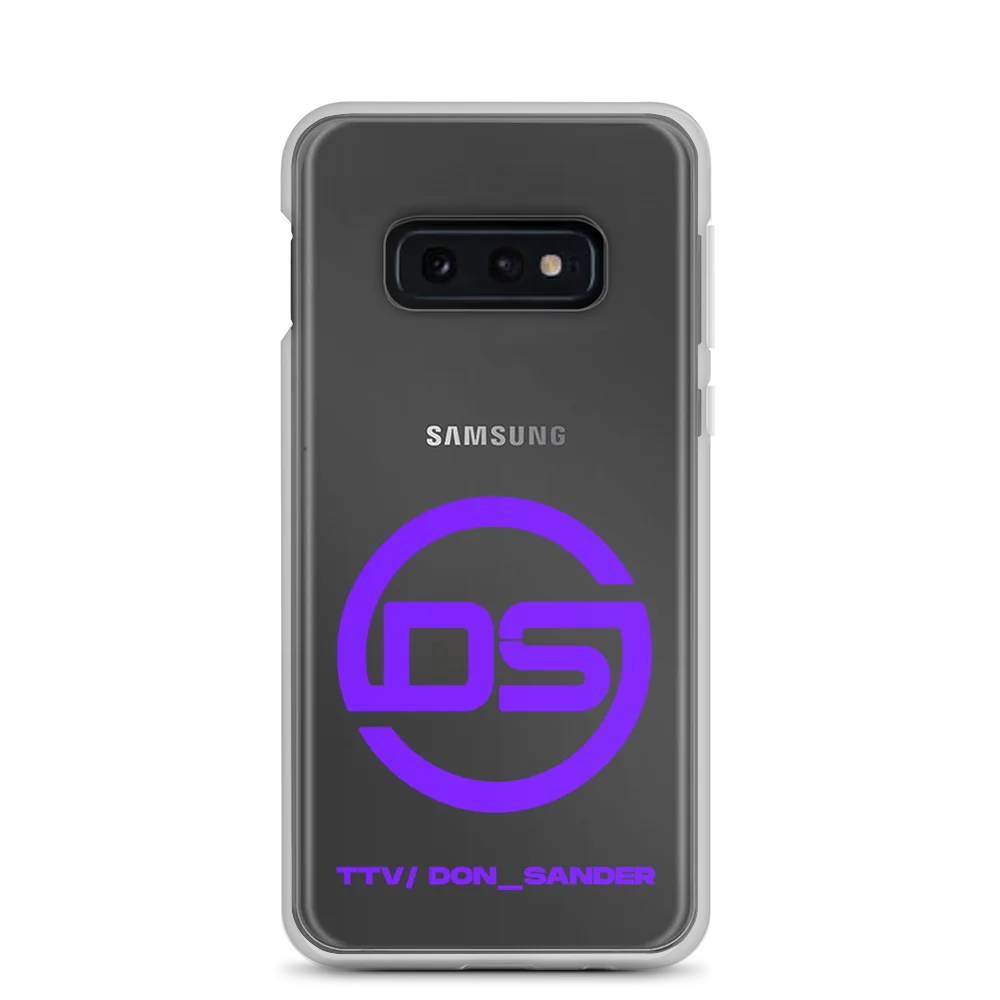 DS - Purple Clear Samsung® Case product image (1)