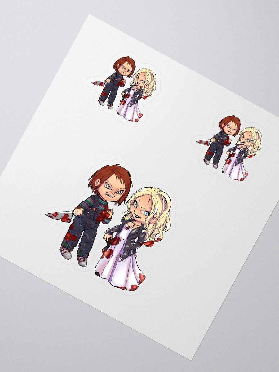 Chucky and Tiffany Stickers product image (5)