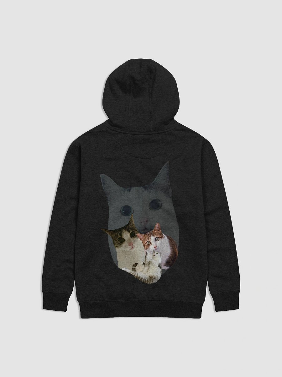 Luna Mia Neko Meme Hoodie back print product image (1)