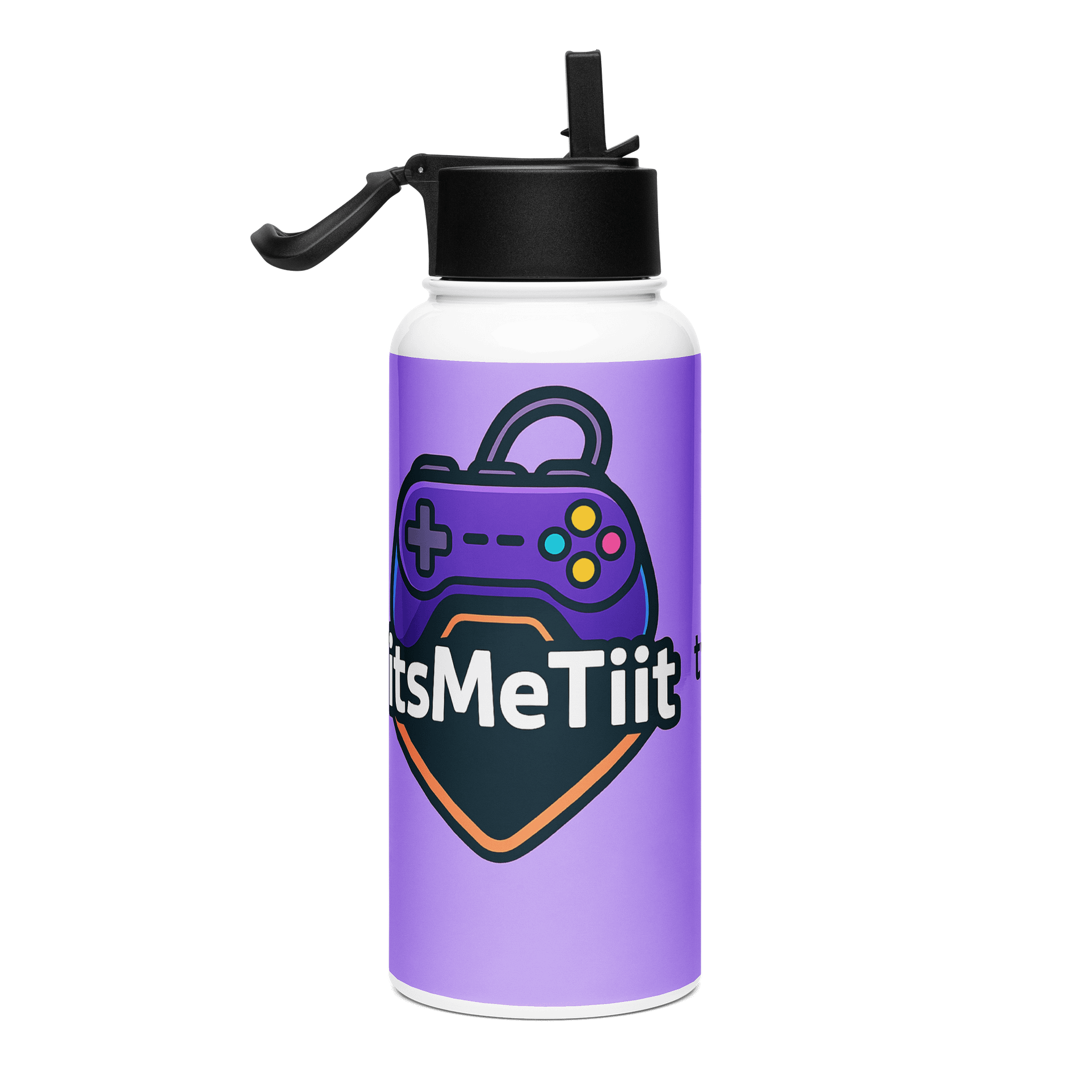 Game Controller Graphic Stainless Steel Water Bottle product image (4)