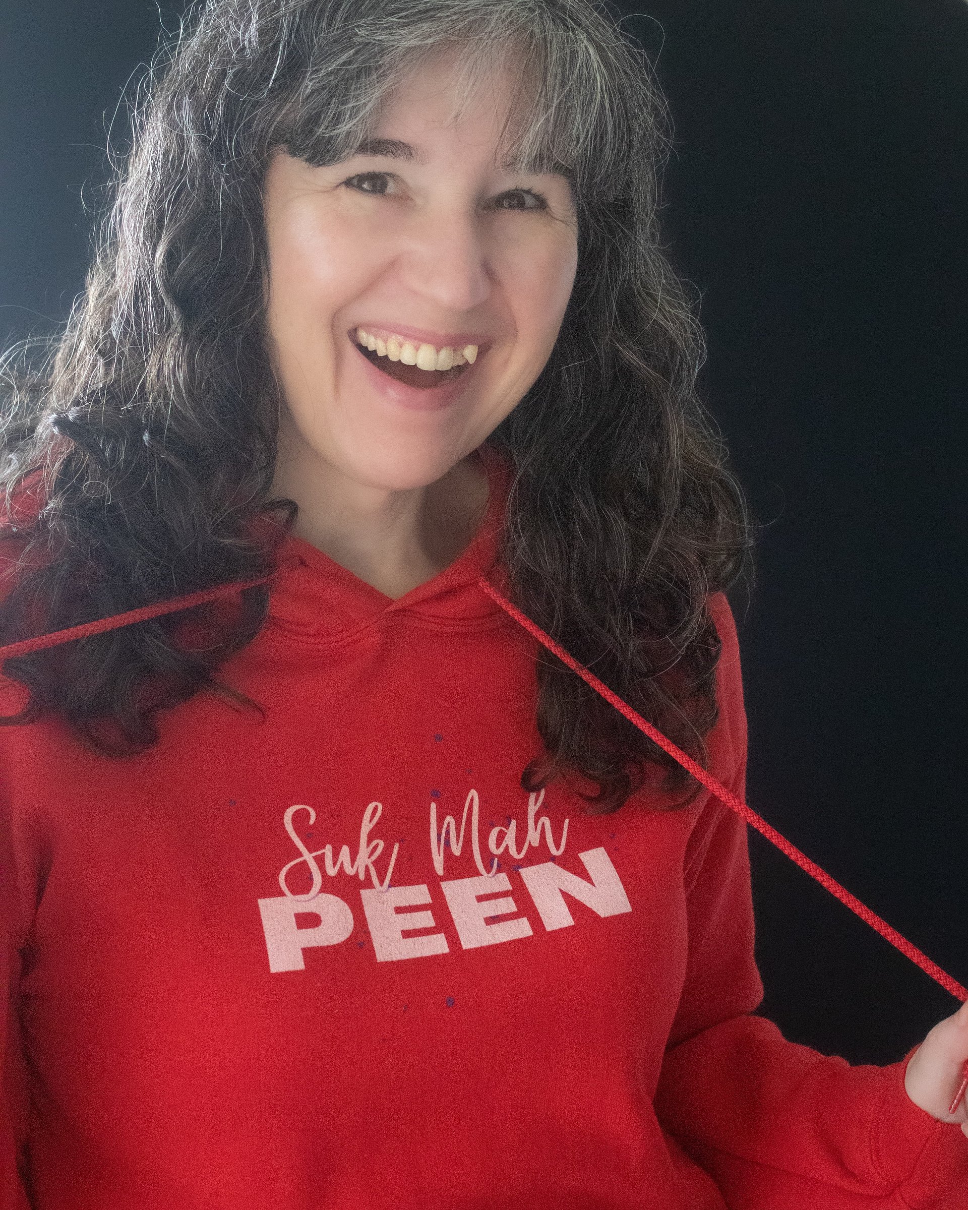 TiaLaughs Suk Mah Peen Hoodie product image (2)
