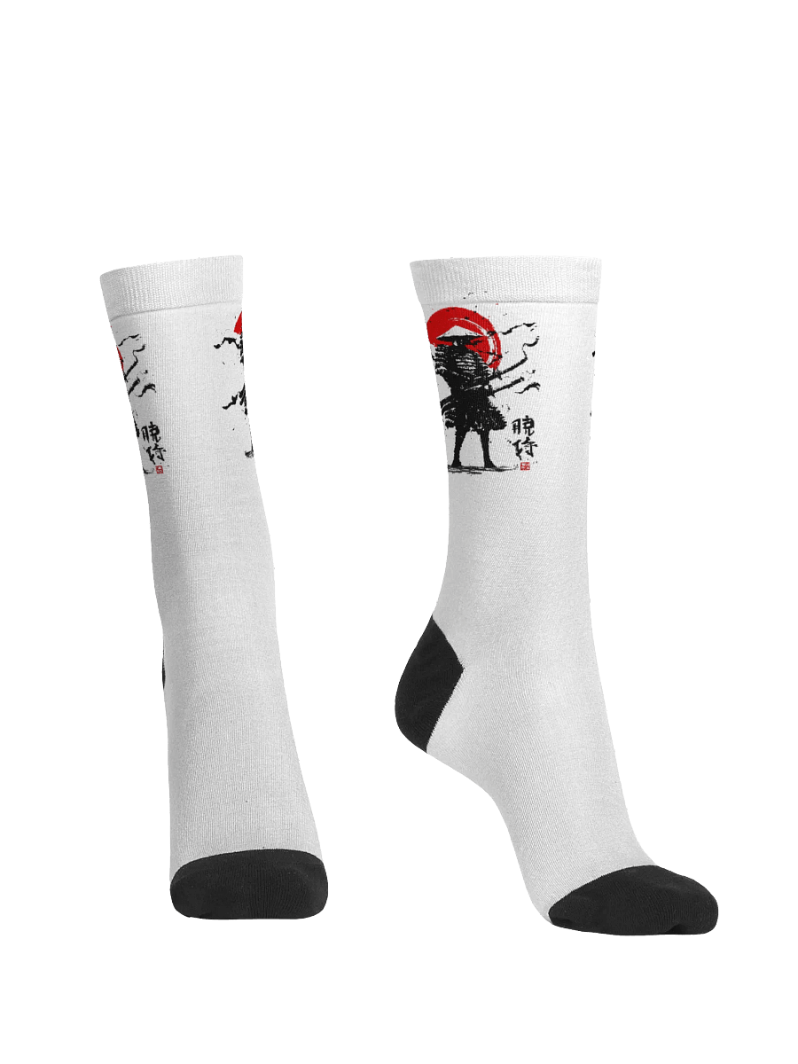 Bullseye Red Fusion Crew Socks product image (2)