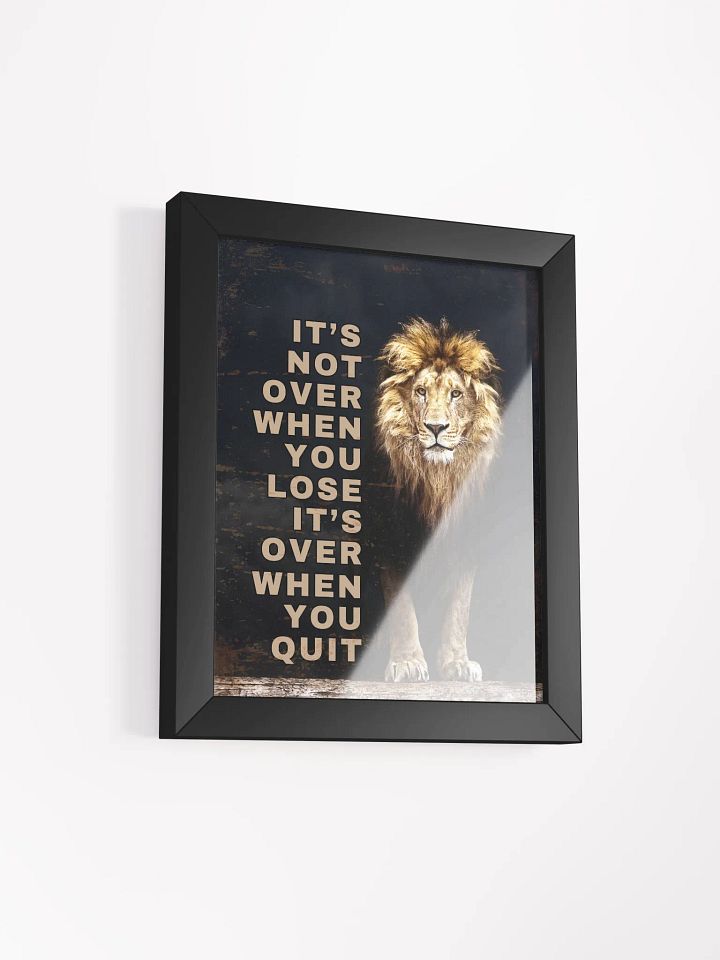 Resilience Roar Framed Poster product image (16)