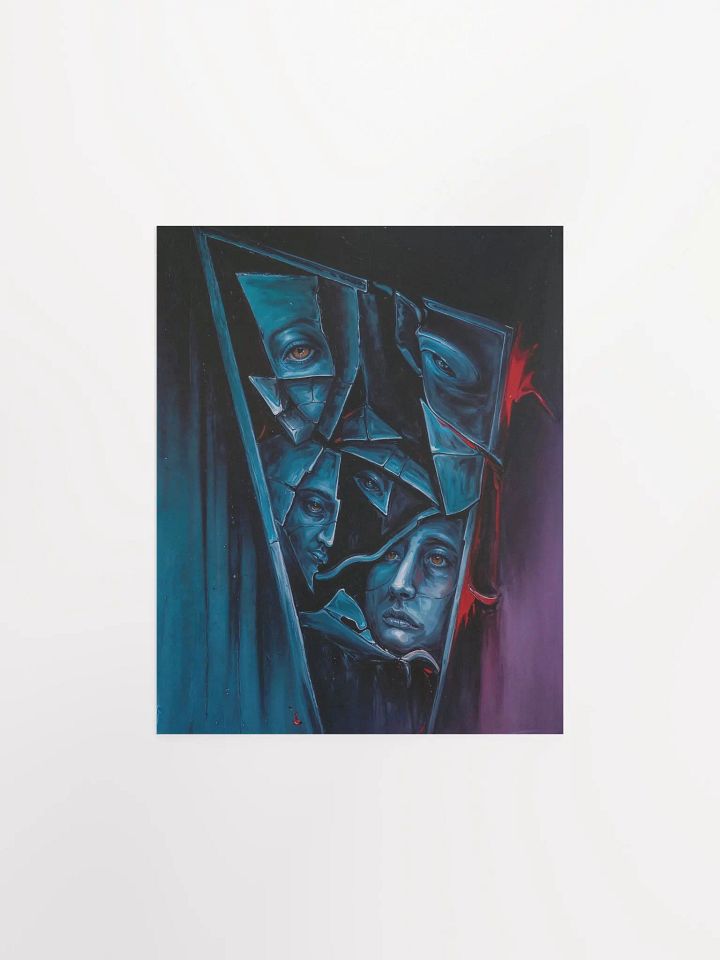 Fragmented Reflections Matte Poster product image (3)