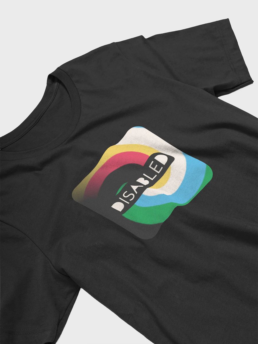 circular disabled t-shirt product image (3)
