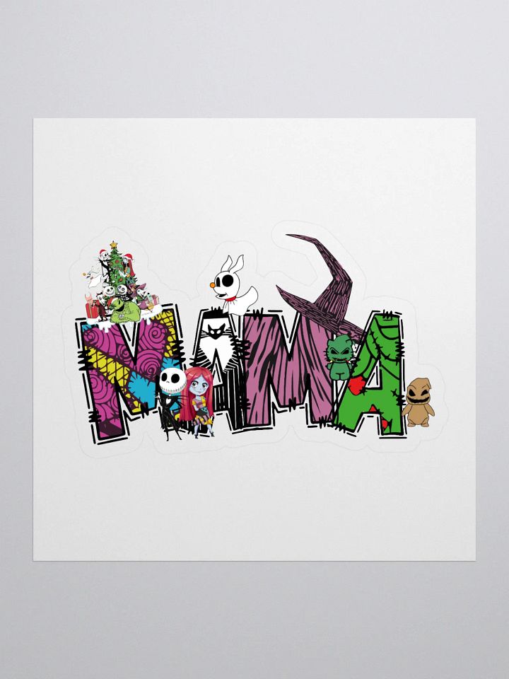 Nightmare Before Christmas Kiss Cut Stickers product image (1)
