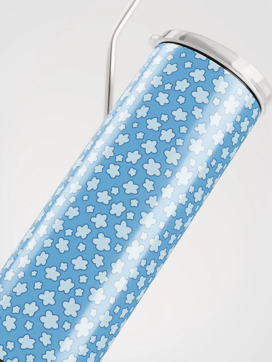 Simple Blue Floral 20-oz. Stainless Steel Tumbler product image (6)