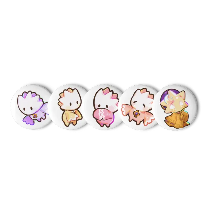 Starburst Pin Button Set product image (1)