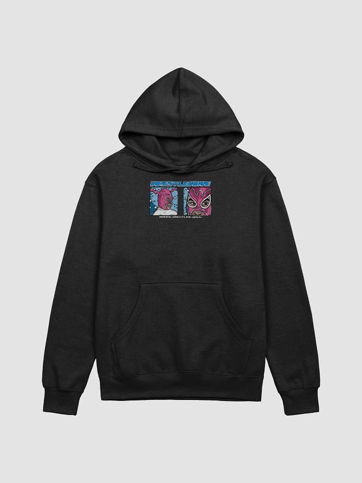 Wavy Luchador Hoodie (Black) product image (1)