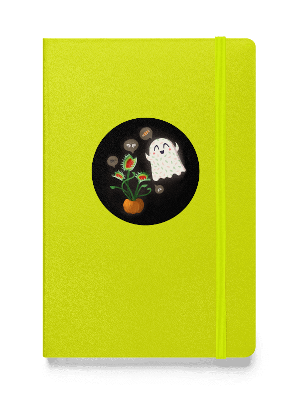 Little Ghost Plant Lover - Carnivorous Plants - Hardcover Notebook product image (4)