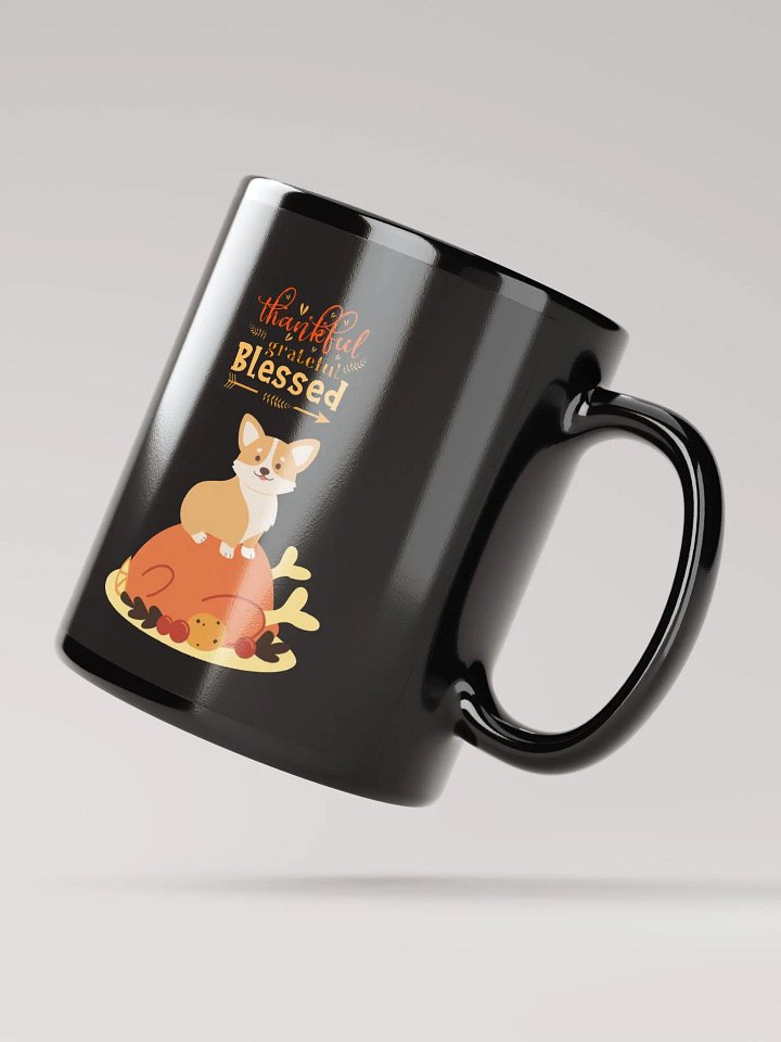Autumn Corgi Thanksgiving Mug product image (4)