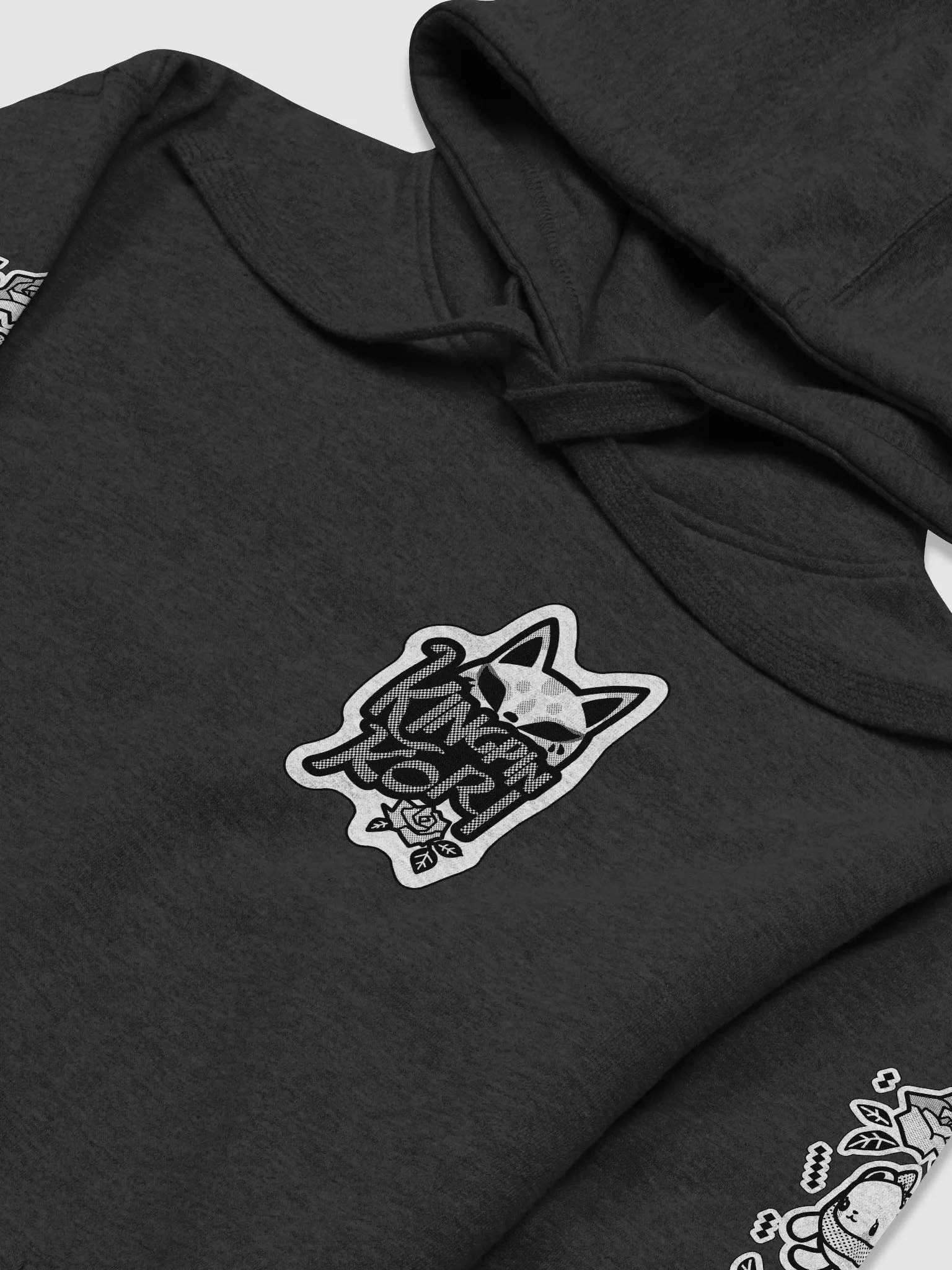 Kingpin Kori - Unisex Hoodie (B&W) product image (3)