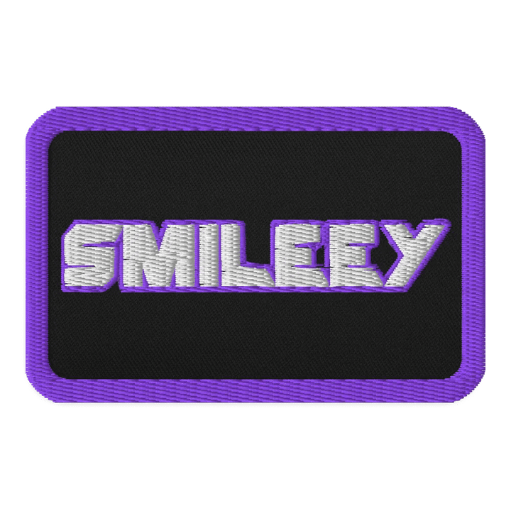 Smileey Embroidered Patch product image (1)