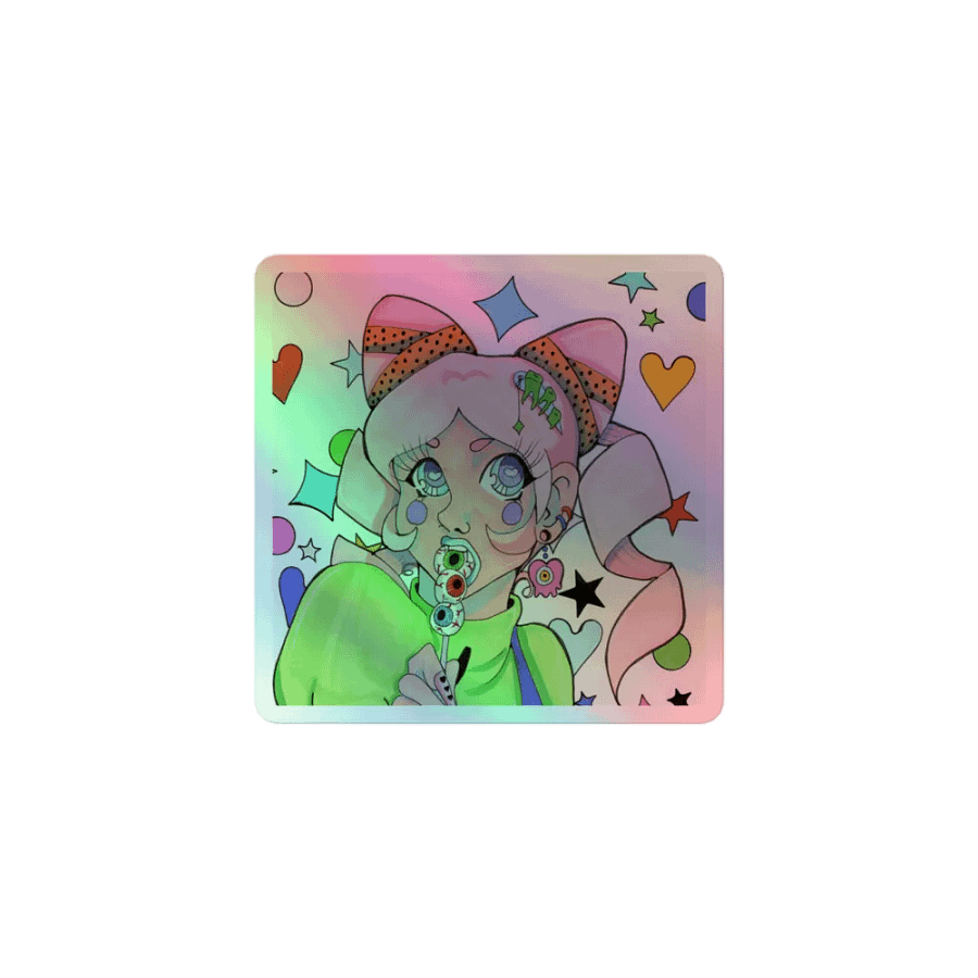 Lollipop Holo Sticker product image (1)